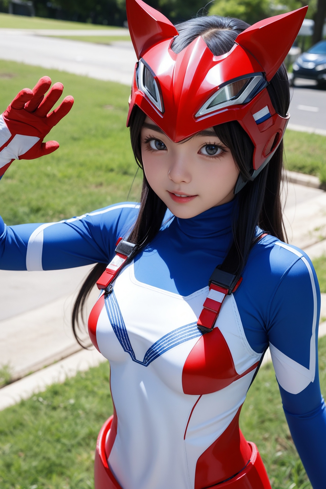 02679-366869016-a supercute kitty wear Ultraman armor and Ultraman mask,.jpg